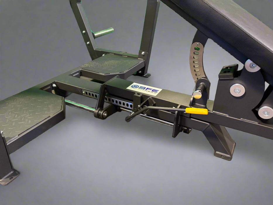 Fully Adjustable Olympic Bench Press — Full Incline & Decline